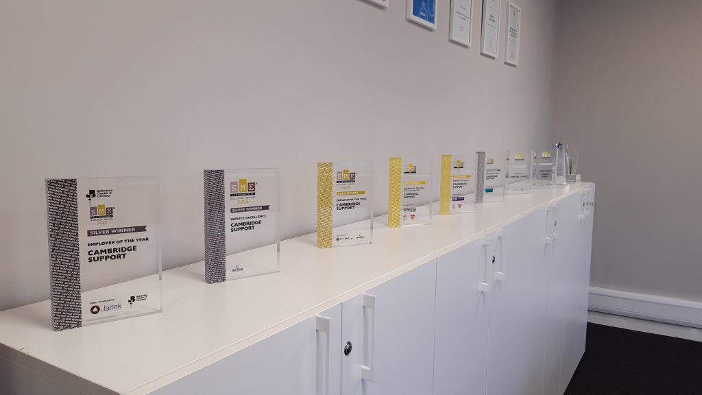 Cambridge Support All Awards
